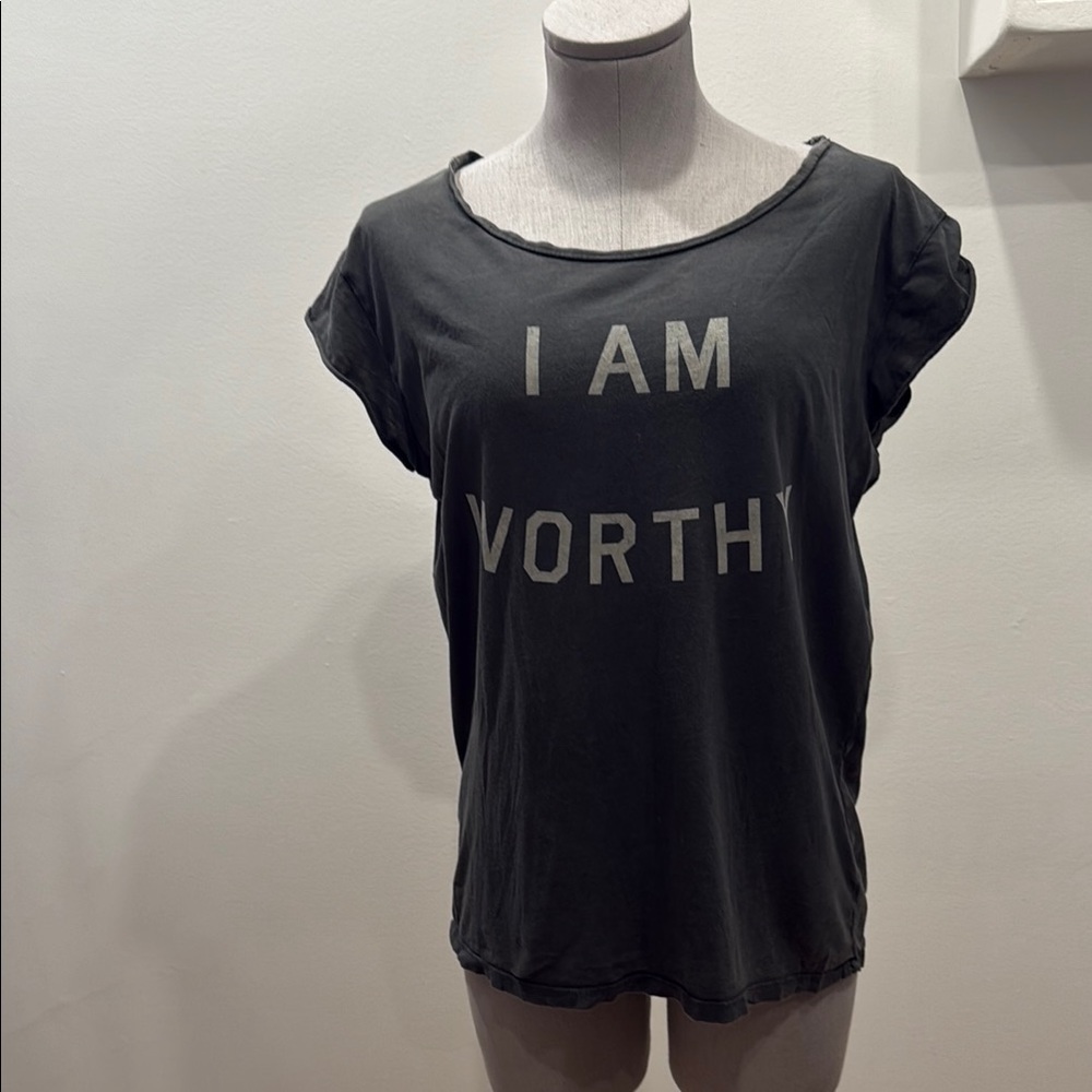 Element Charcoal 'I Am Worthy' Short Sleeve Tee